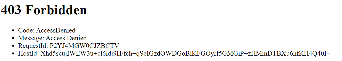 Bucket Config: General Config 10