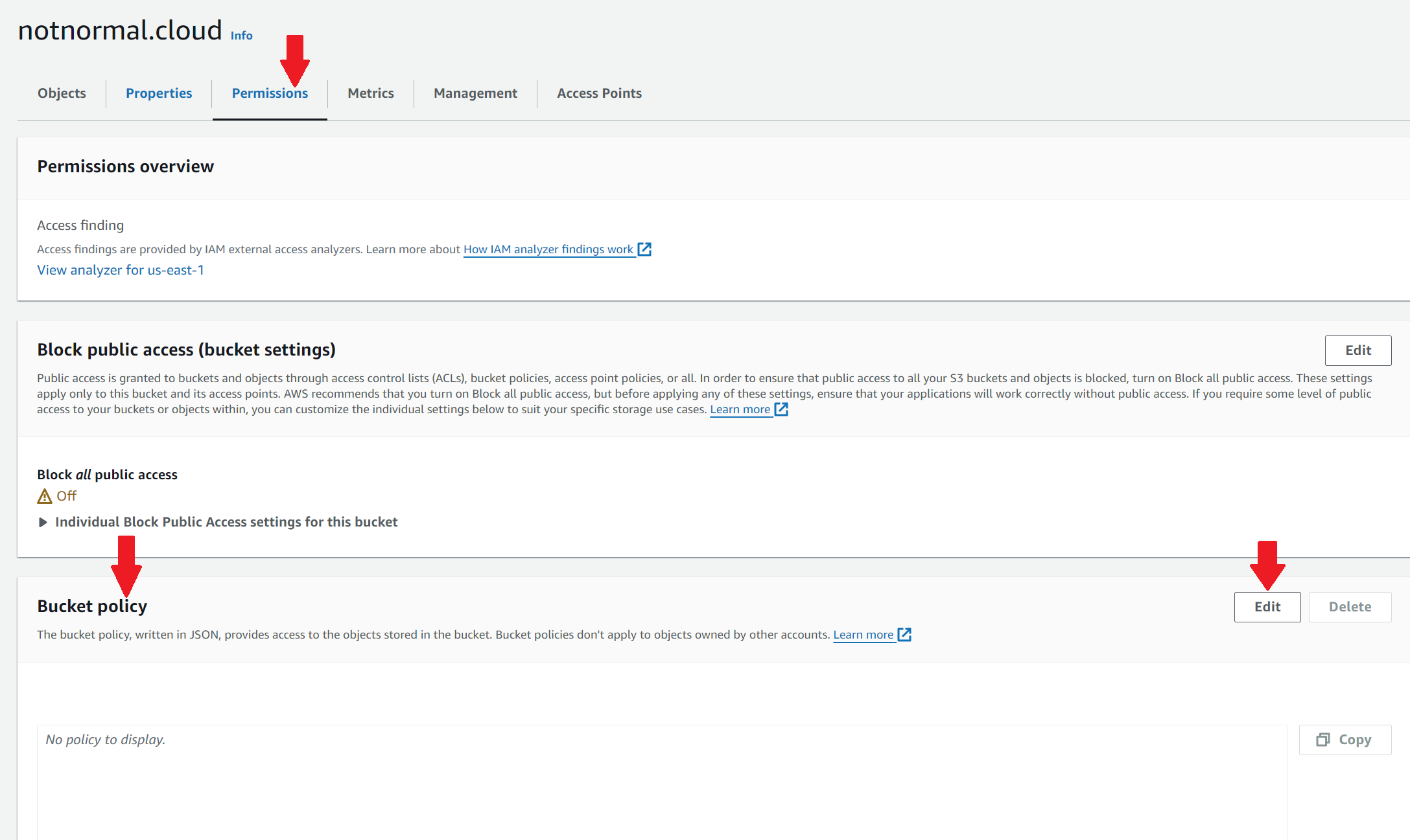 Bucket Config: General Config 13